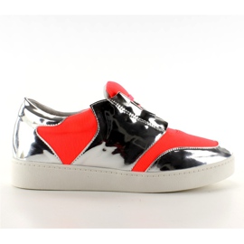 Neon Mirror Gq2336 Scarpe arancioni grigio arancia