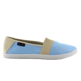 Sneakers Con Accessori Beige Zy-7H722 blu marrone