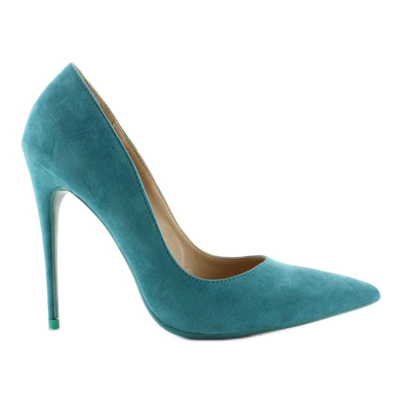 Tacchi classici in camoscio 5005 L. Blu multicolore