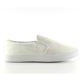 Iridescente scivoloso JX35 Bianco