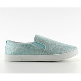 Iridescente scivoloso JX35 L. Blu