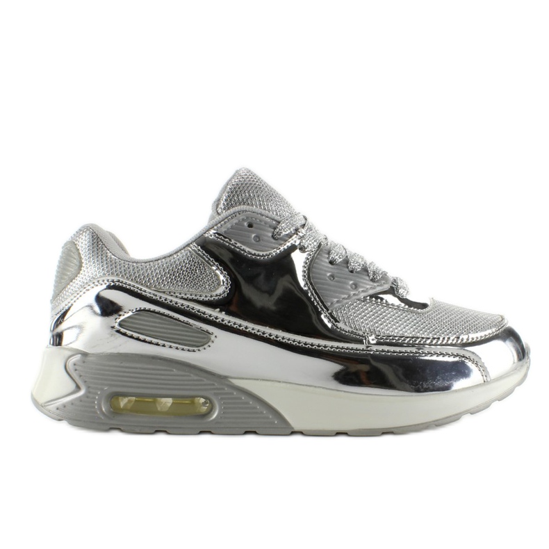 Scarpe a specchio Xin06 Scarpe sportive a specchio grigio