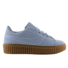 Camoscio creepers 8149 Blu