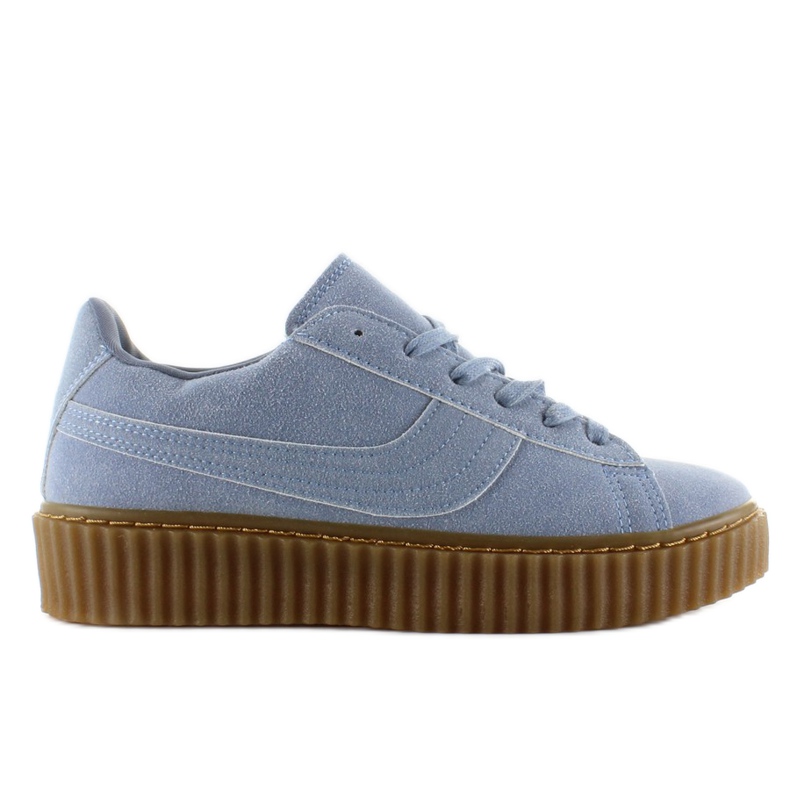 Camoscio creepers 8149 Blu