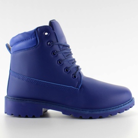 Stivali da donna in legno blu BLC FullColour BL62