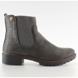 Stivali Jodhpur con soletta intersuola in M247 Grigio