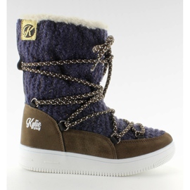 Stivali da neve eschimesi Marino blu navy