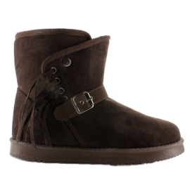 Emusy da donna con frange K1661504 Marron marrone