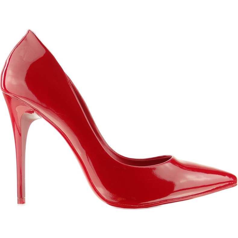 Perni laccati lisci E396 Rosso