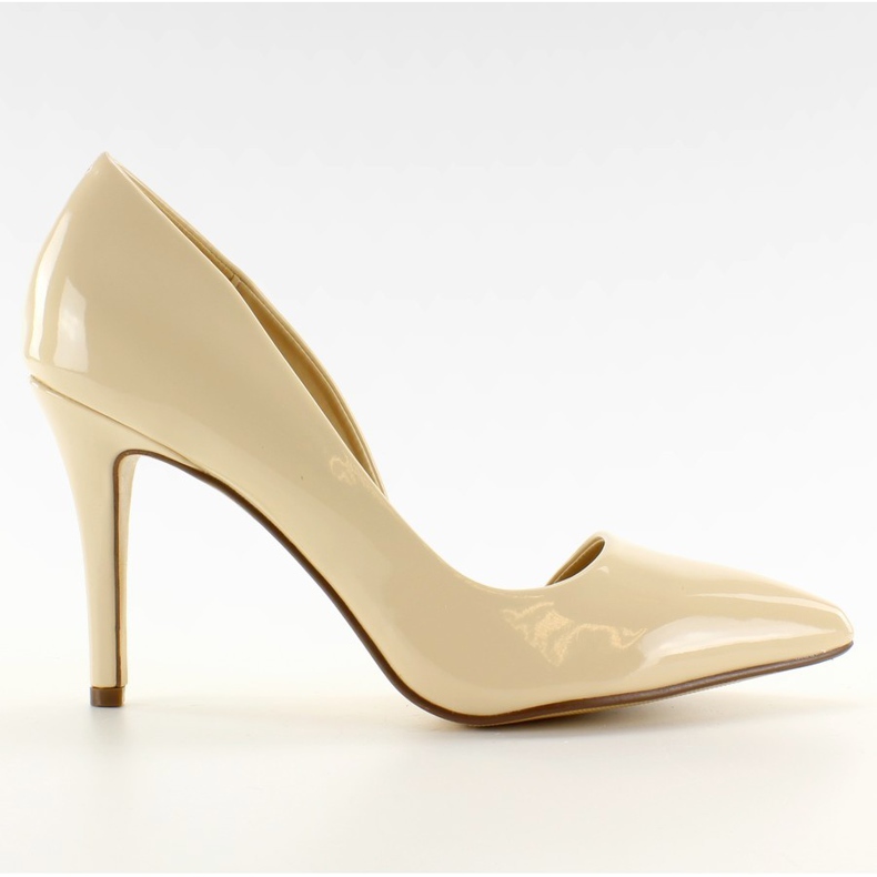 Tacchi asimmetrici pastello C26P Beige