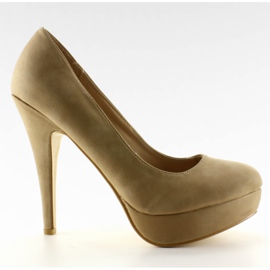 Eleganti pumps MJ1066-MAT kaki cachi