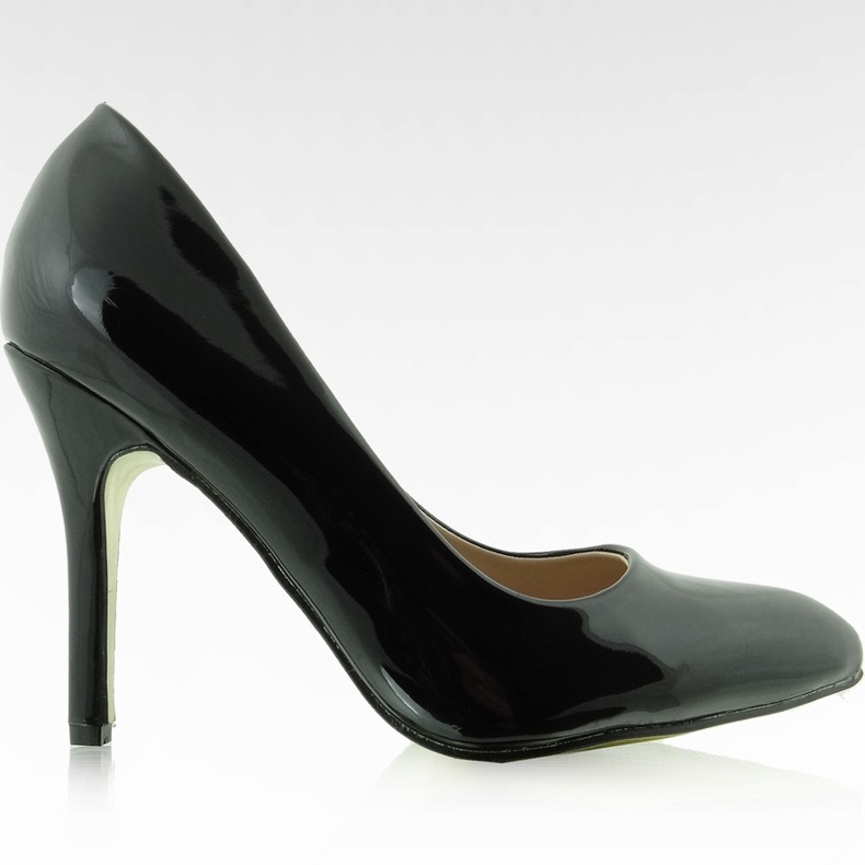 Scarpe classiche oro con tacco alto 200-106 nere nero
