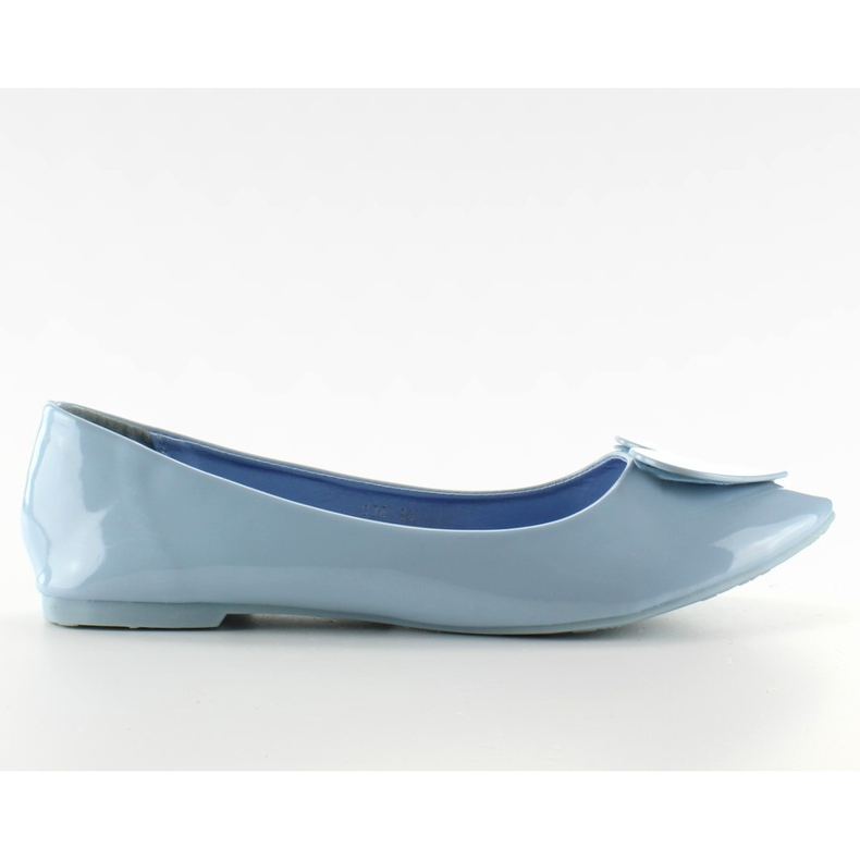 Ballerine con cuore C38 Blu