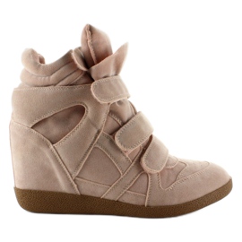 JT19 Sneakers in camoscio rosa
