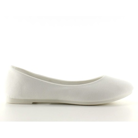 Ballerine da donna JX38 Bianche bianca