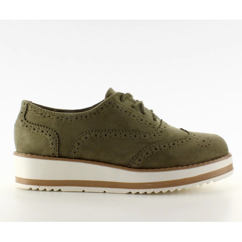 Mocassini sull'alto T256 verde