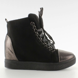 Sneakers con catene R72 Nero