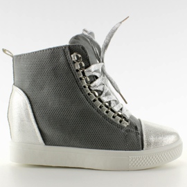 Scarpe da ginnastica con catene R72 Grey2 / Silver grigio