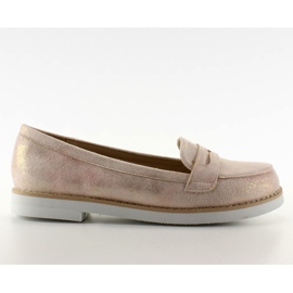 Mocassini pastello per donna 7112 rosa