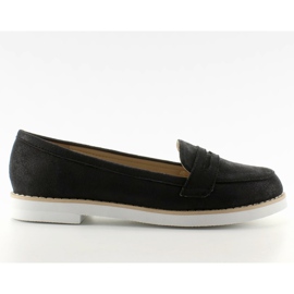 Mocassini pastello per donna 7112 nero