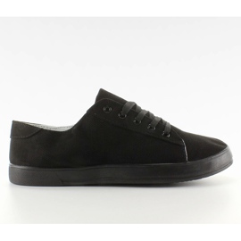 Sneakers da donna in tessuto B779 nero