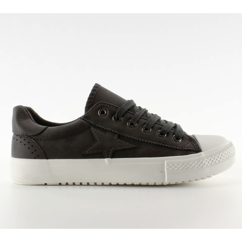 Sneakers con stella BL71p D. Grigio