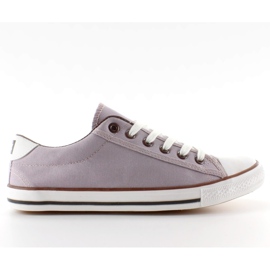 Sneakers da donna con finitura integrale BL63 Grigio