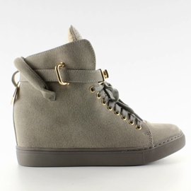 Sneakers con lucchetto XW37012-3 Grigio Suende