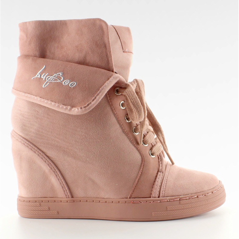 Sneakers in camoscio B12-22 Rosa