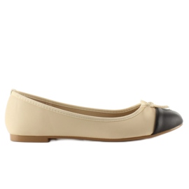 Deliziose ballerine con cuore 9018 Beige