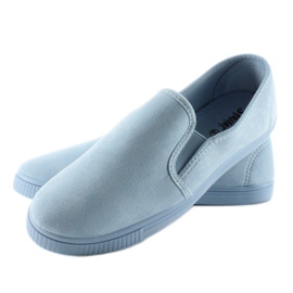 Sneakers slip-on morbide JX40P L. Blu