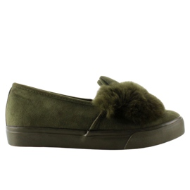 Belle scarpe da ginnastica Hunny Bunny NB50 Verde Nero