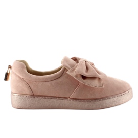 Slipony con lucchetto T276P rosa