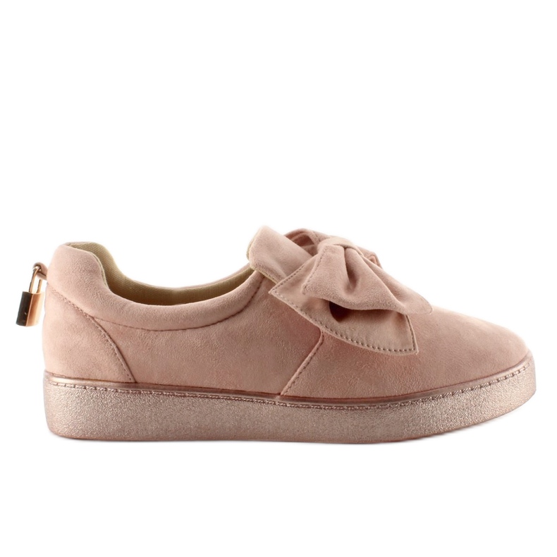 Slipony con lucchetto T276P rosa