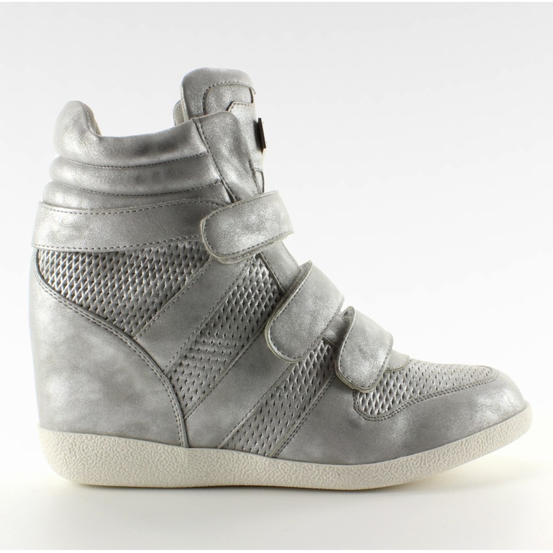 Sneakers integrali JT35 argento grigio
