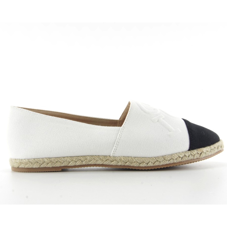 Esapdryle con lettere in rilievo T267 bianco bianca