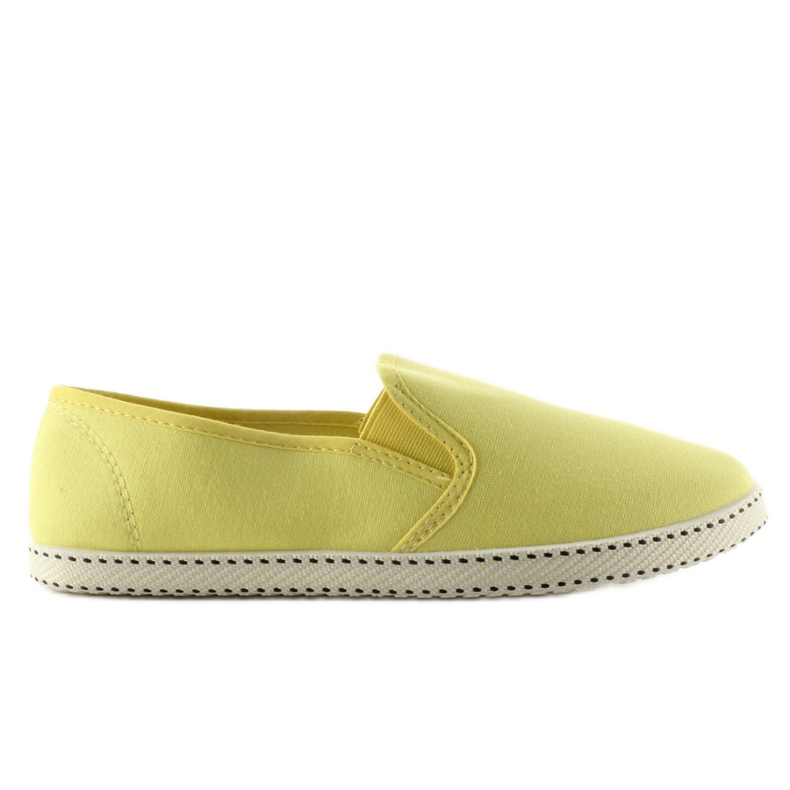 Sneakers slip-on con nastro 991-Y giallo