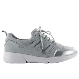 Scarpe da ginnastica leggere grigie R57 grigio