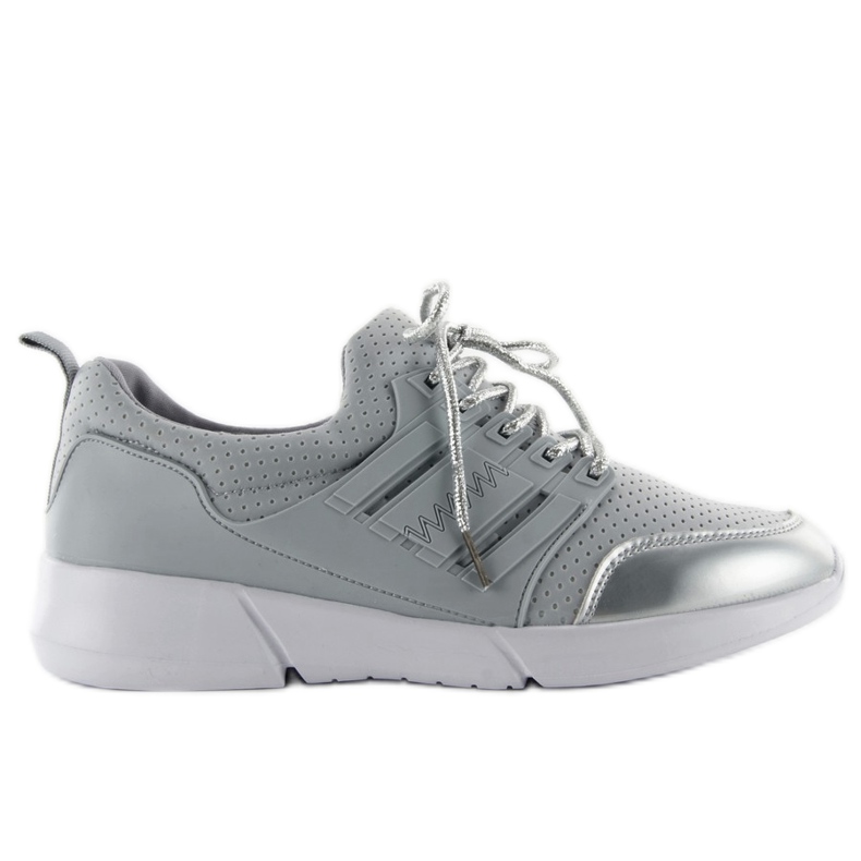 Scarpe da ginnastica leggere grigie R57 grigio