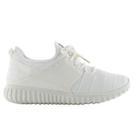 AN1031 scarpe sportive bianche bianca