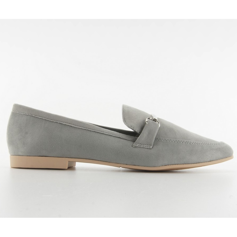 Mocassini da donna classici 1183 grigi grigio