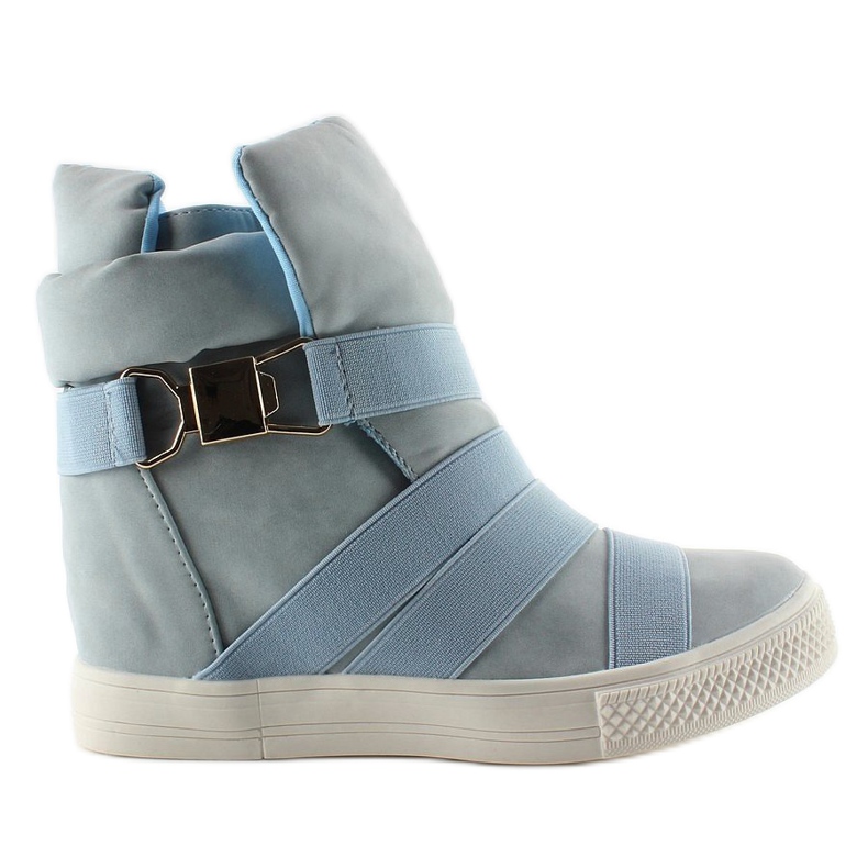 Sneakers con strisce in gomma AF24 Blu