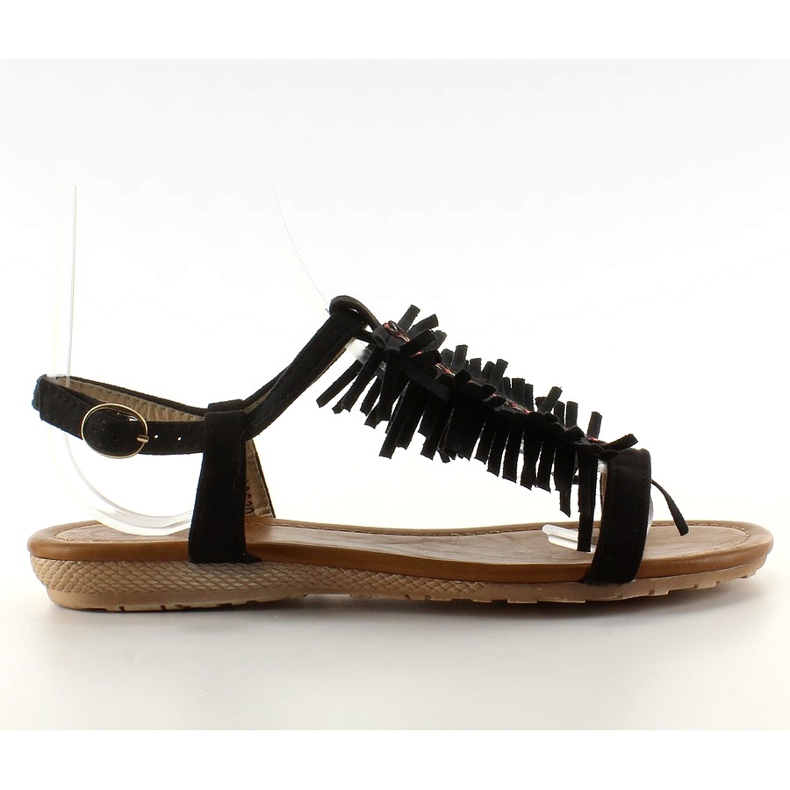 Sandali stile indiano k1626301 negro nero