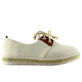 Espadrillas sportive Canvas G153 Beige multicolore