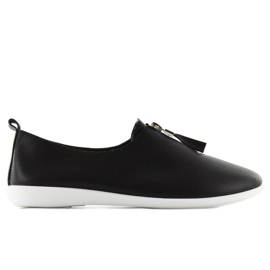 Sneakers con cerniera A-119 nere nero