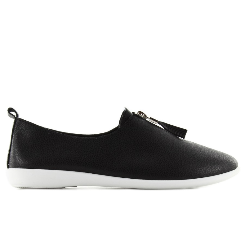 Sneakers con cerniera A-119 nere nero