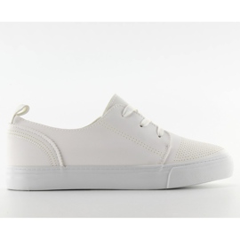 Sneakers con suola spessa A-109 bianco