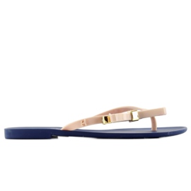 Infradito meliski KM106 NAVY / D. beige blu navy rosa