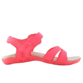 Sandali sportivi da donna fucsia rosa