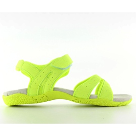 Sandali sportivi da donna NEON / VERDE giallo